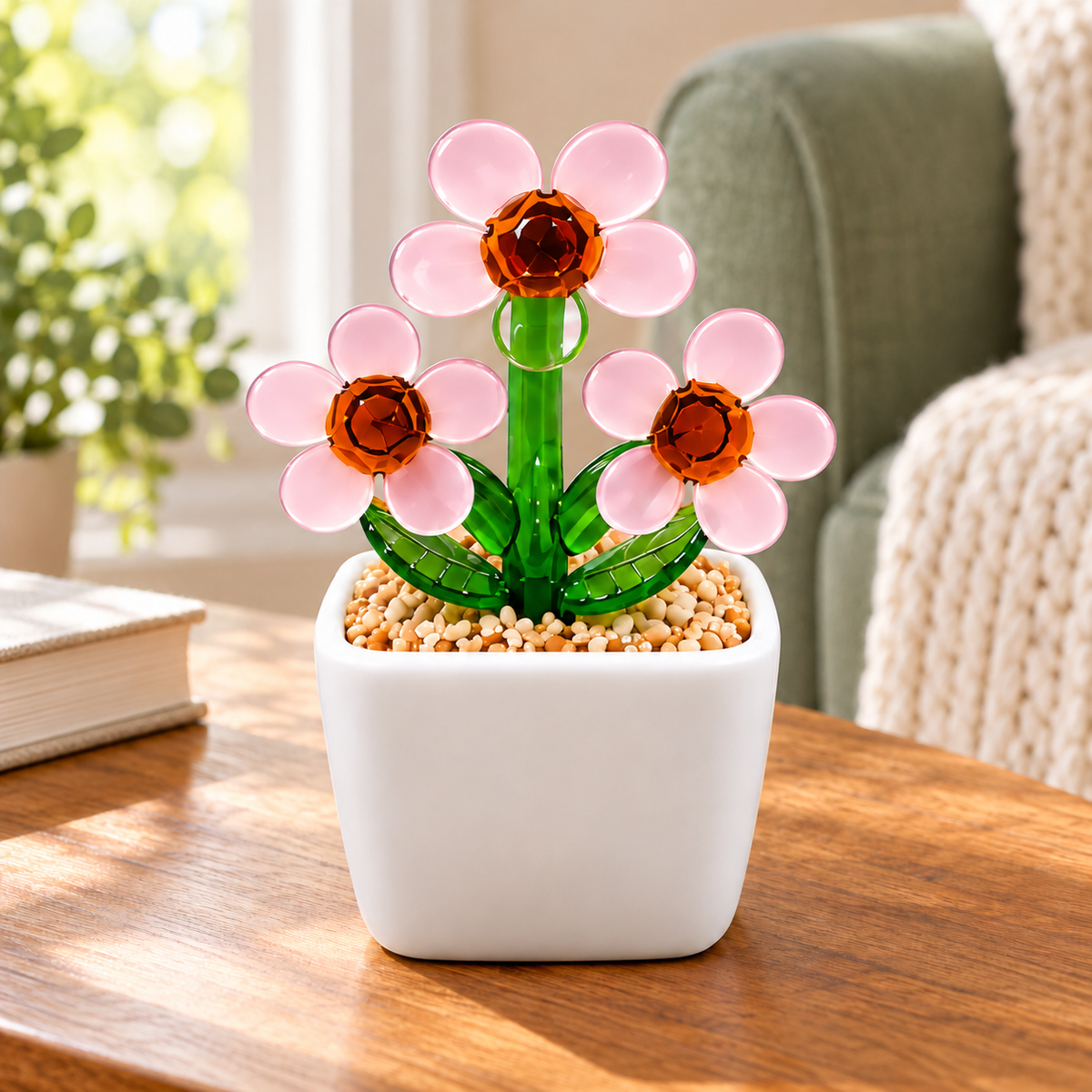 19 · Blush Blossom Trio / No Personalisation — styled product scene visualisation; sample personalisation where shown.