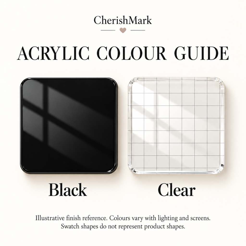 Personalised Acrylic Wedding Invitations – CherishMarkAU