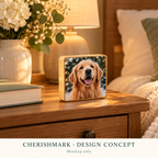 CherishMark photo-block: original AI-generated design concept, not an actual product photograph, manufacturing proof or physical scale reference. Styling props not included.